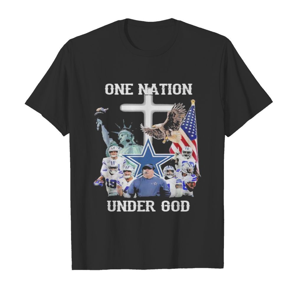 Dallas cowboys one nation under god shirt