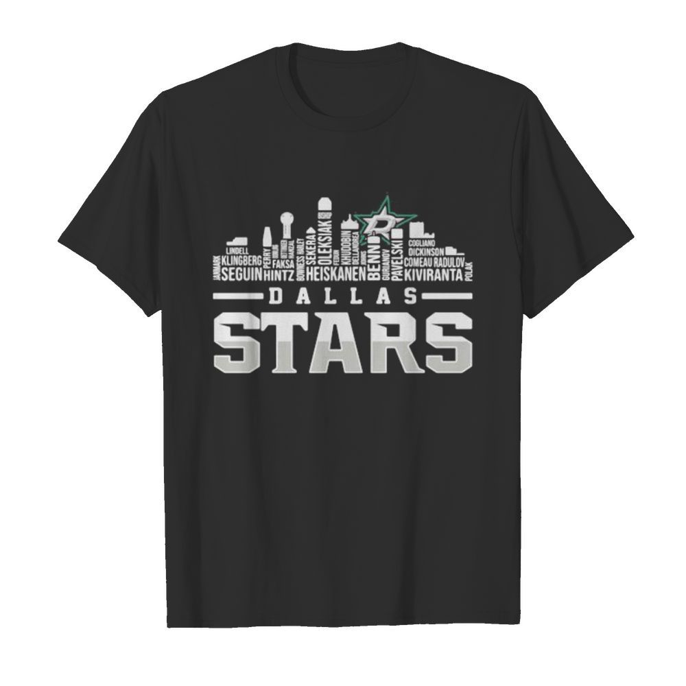 Dallas stars logo city shirt