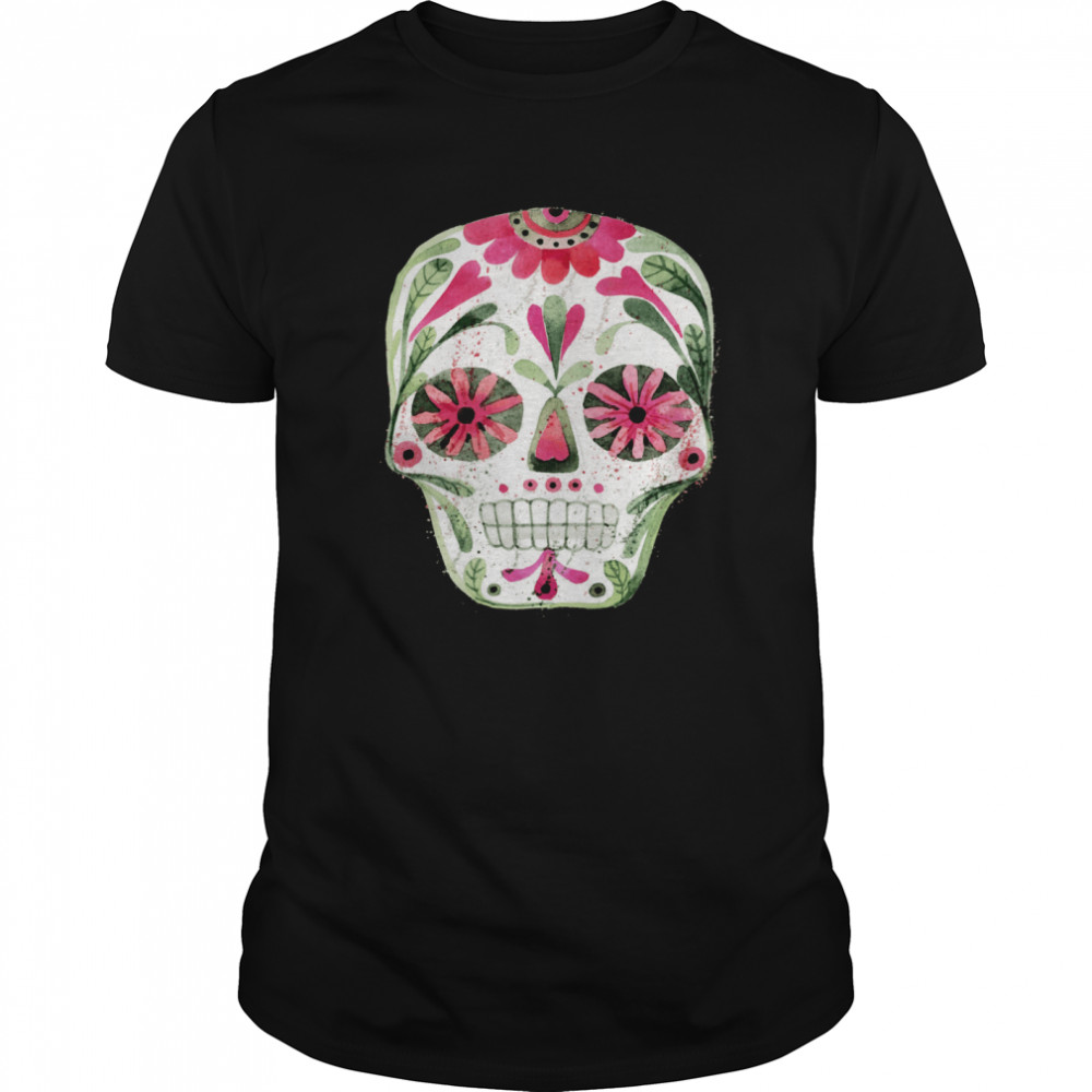 Dia De Los Muertos Day Of The Dead Skull  Classic Men's T-shirt