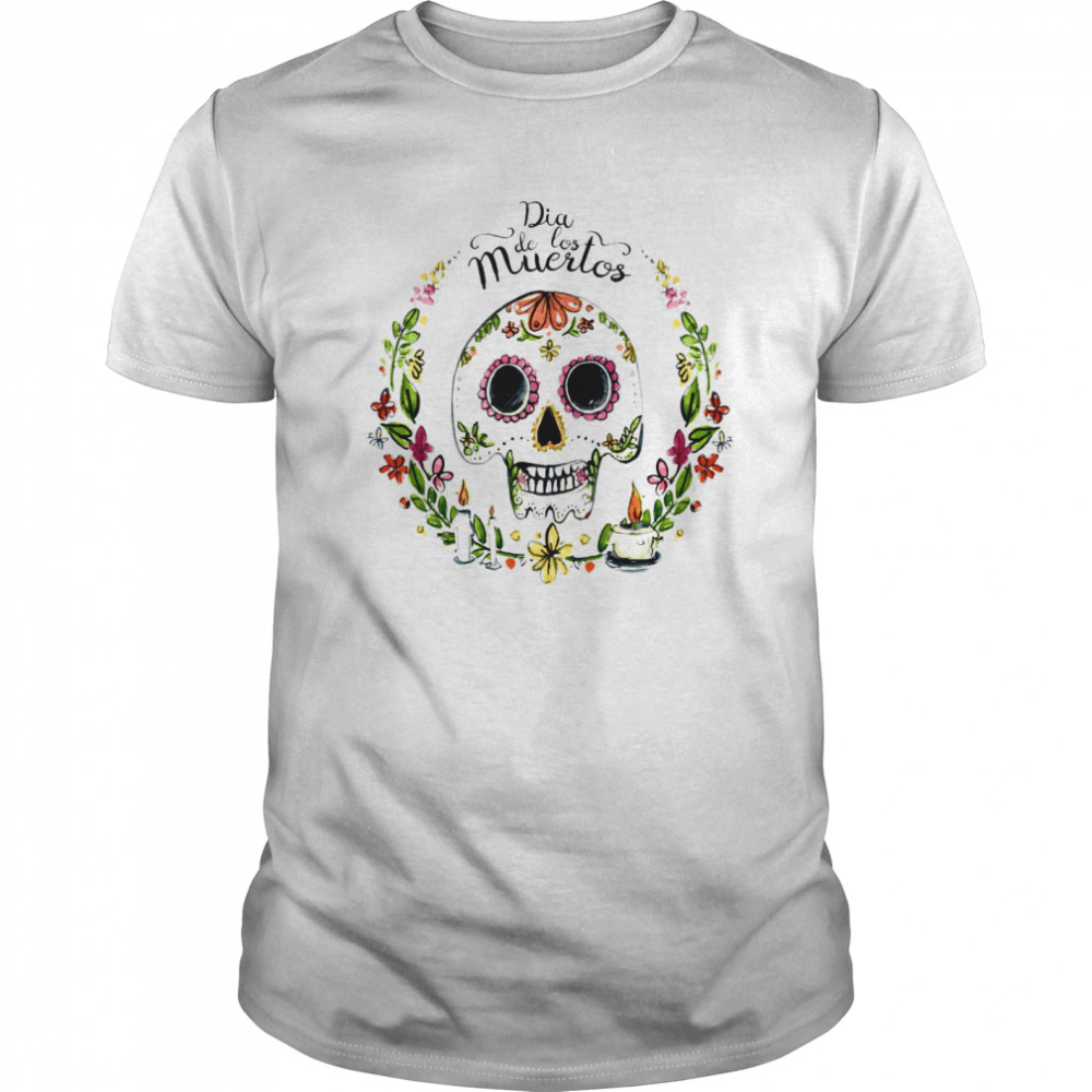 Dia De Los Muertos Sugar Skull Happy Holiday shirt