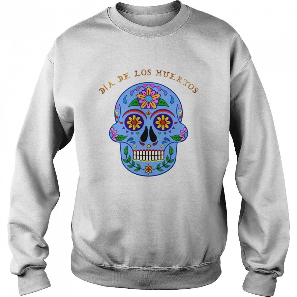 Dia De Los Muertos Sugar Skull  Unisex Sweatshirt