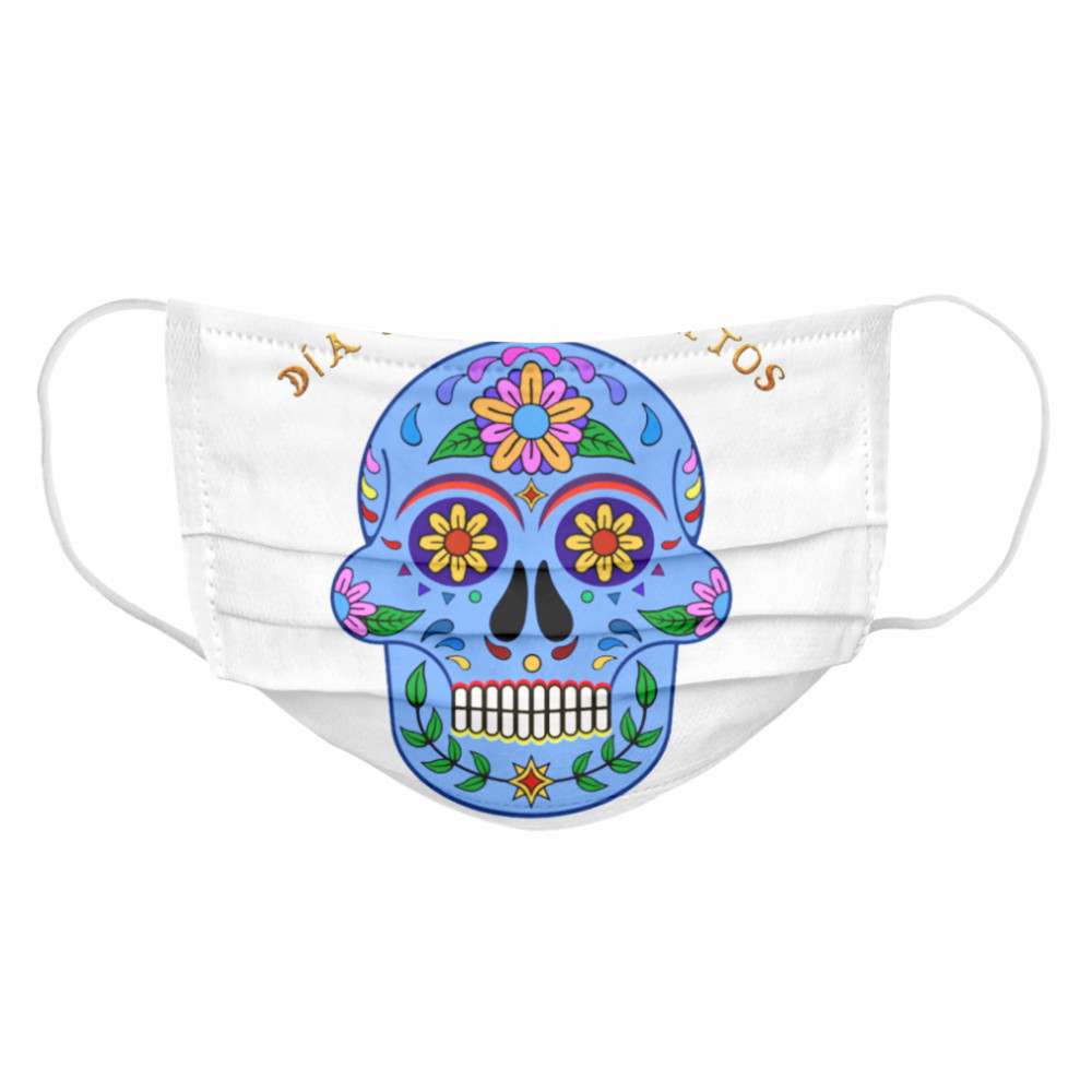 Dia De Los Muertos Sugar Skull  Cloth Face Mask