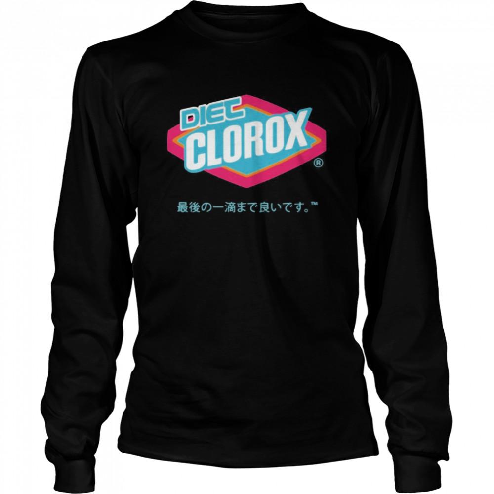 Diet Clorox All Over Print  Long Sleeved T-shirt