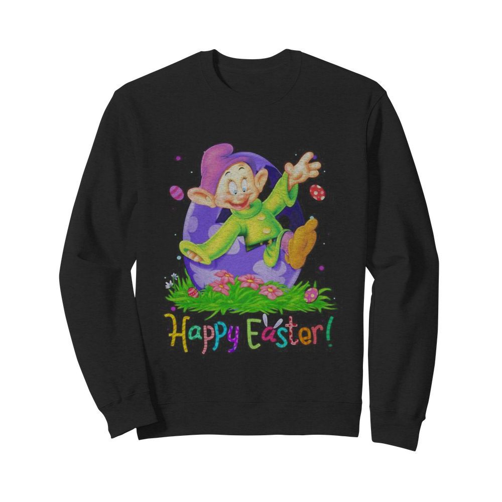 Disney dopey happy easter flower  Unisex Sweatshirt