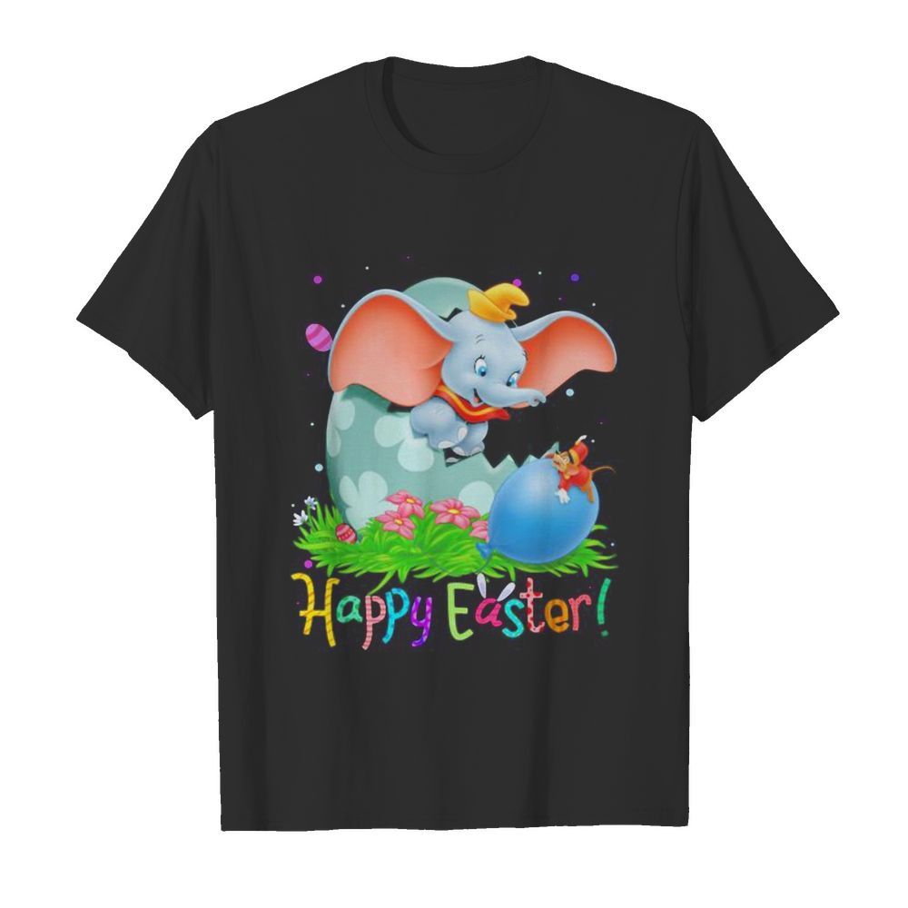 Disney dumbo elephant happy easter flower shirt