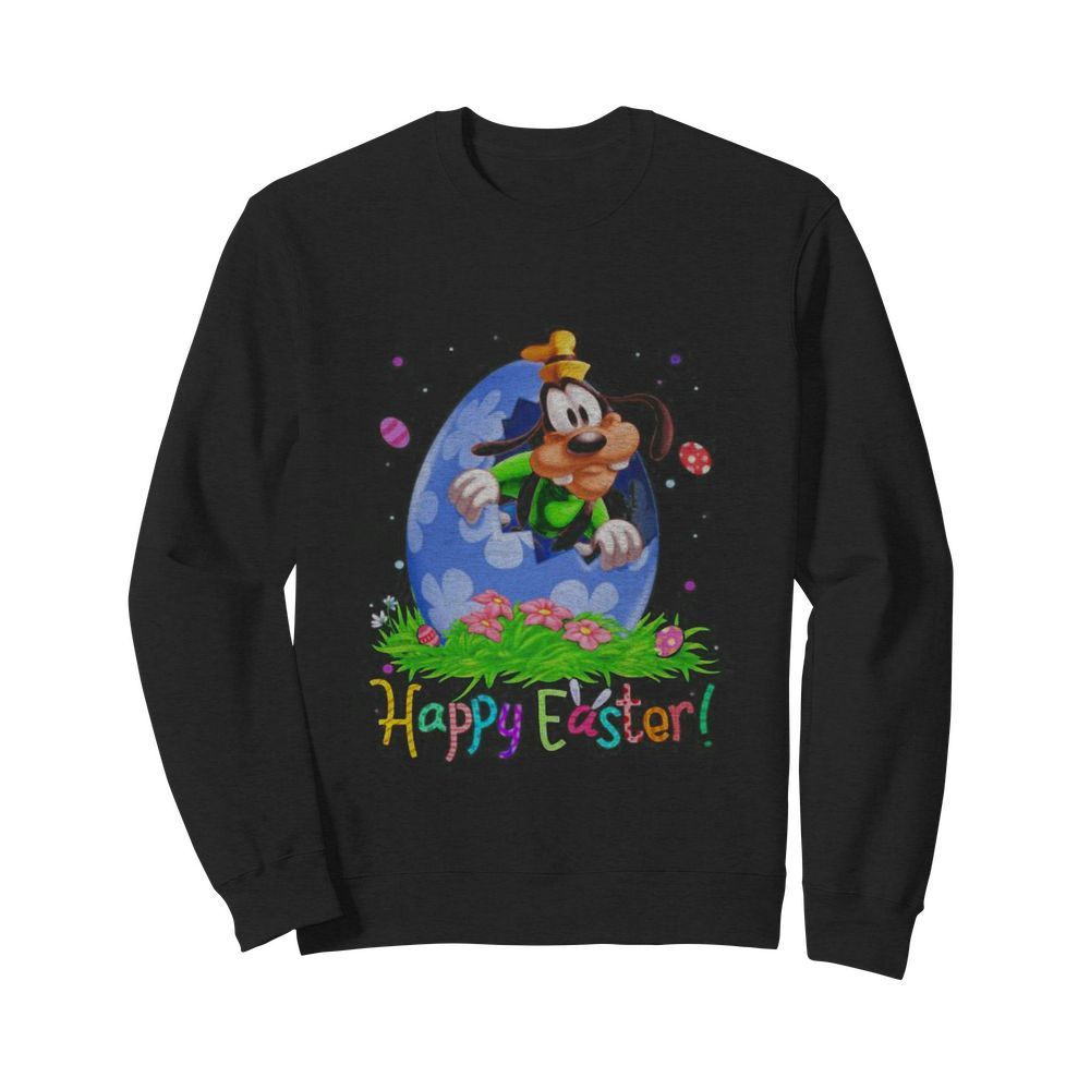 Disney goofy happy easter flower  Unisex Sweatshirt