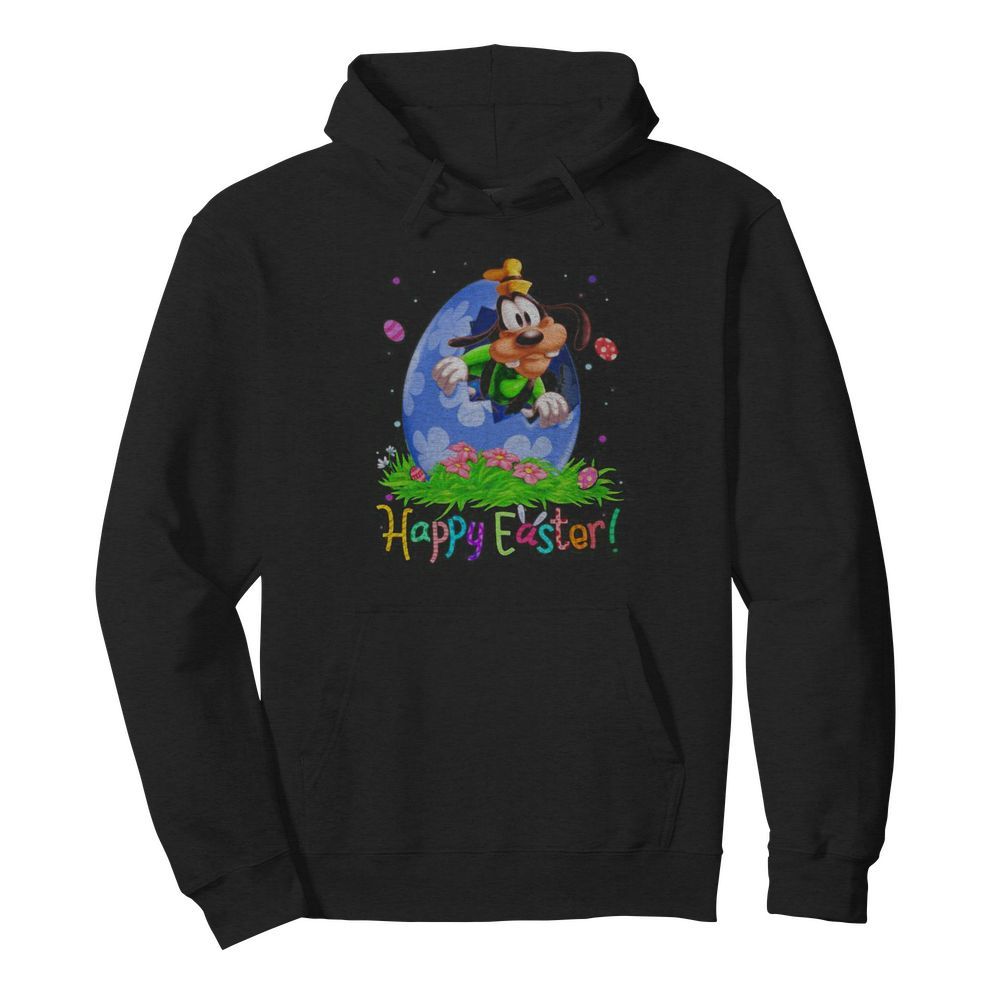 Disney goofy happy easter flower  Unisex Hoodie