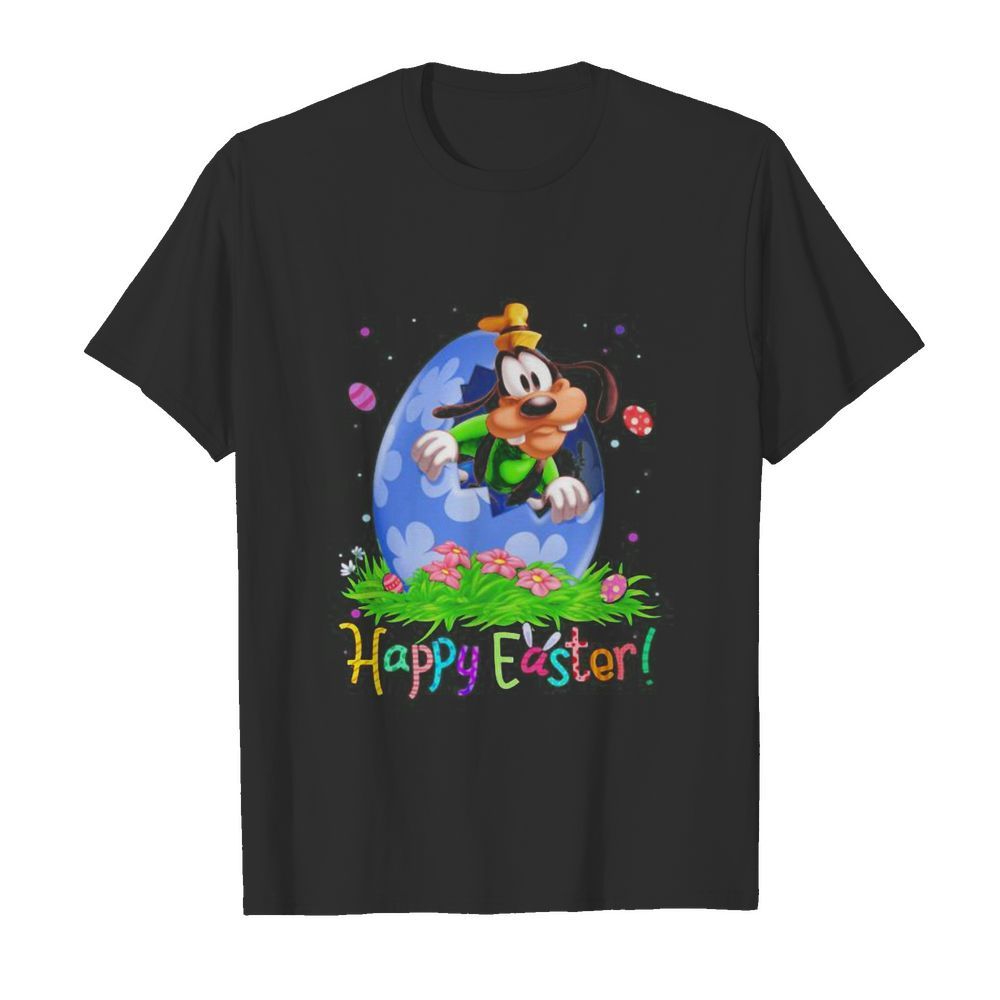 Disney goofy happy easter flower shirt