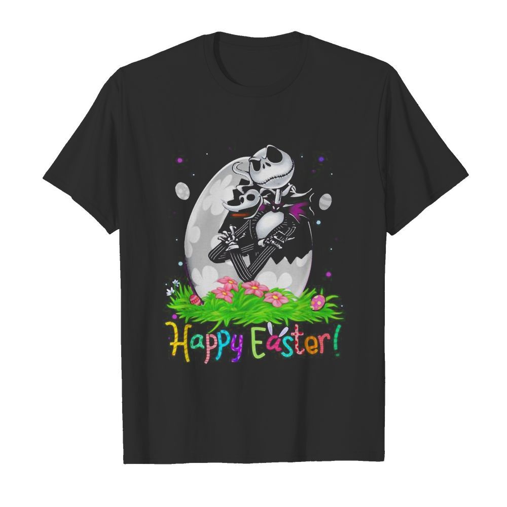 Disney jack skellington happy easter flower shirt