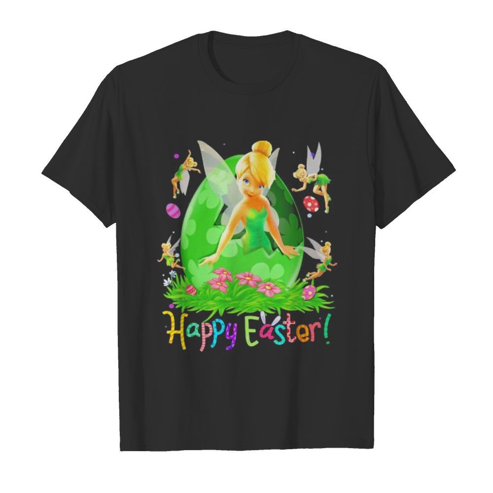 Disney tinkerbell happy easter flower shirt