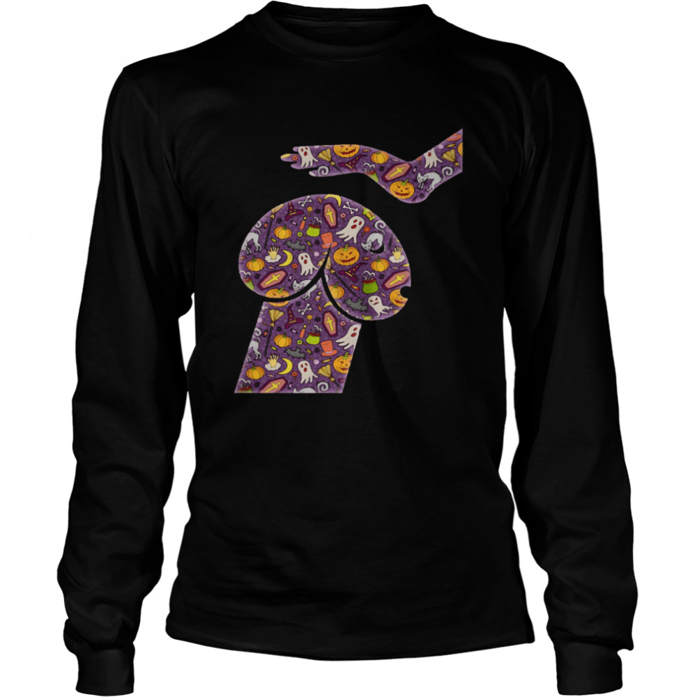 Dog Dickhead Halloween  Long Sleeved T-shirt