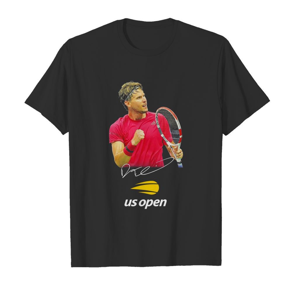 Dominic Thiem Champion Us Open Signature  Classic Men's T-shirt