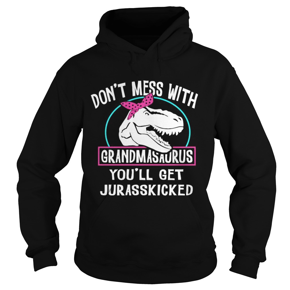 Dont Mess With Grandmasaurus Youll Get Jurasskicked  Hoodie