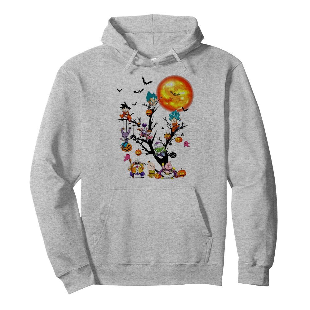 Dragon Ball Character Tree Halloween  Unisex Hoodie