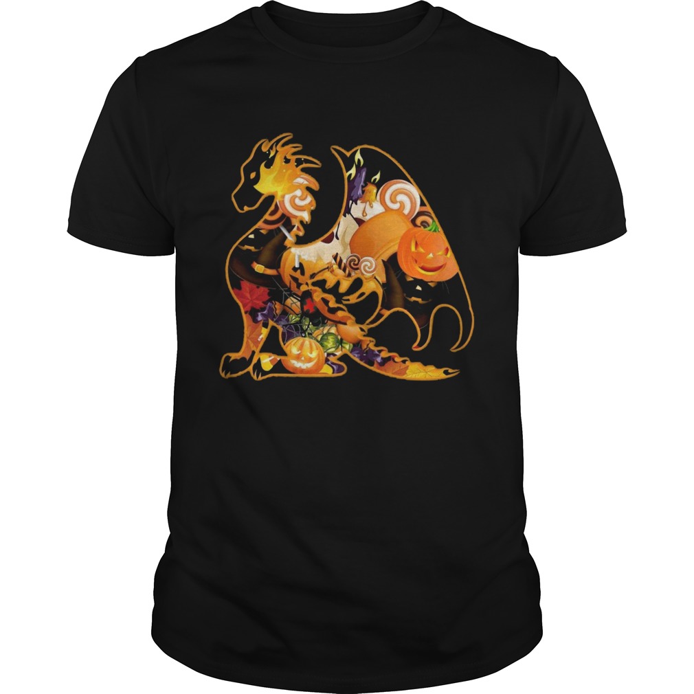 Dragon Pumpkin Happy Halloween shirt