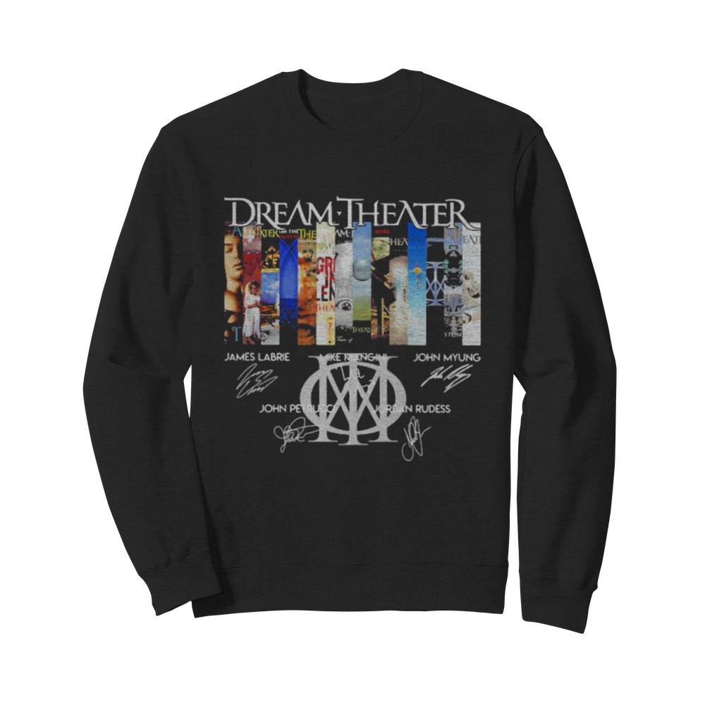 Dream theater movie poster signatures  Unisex Sweatshirt