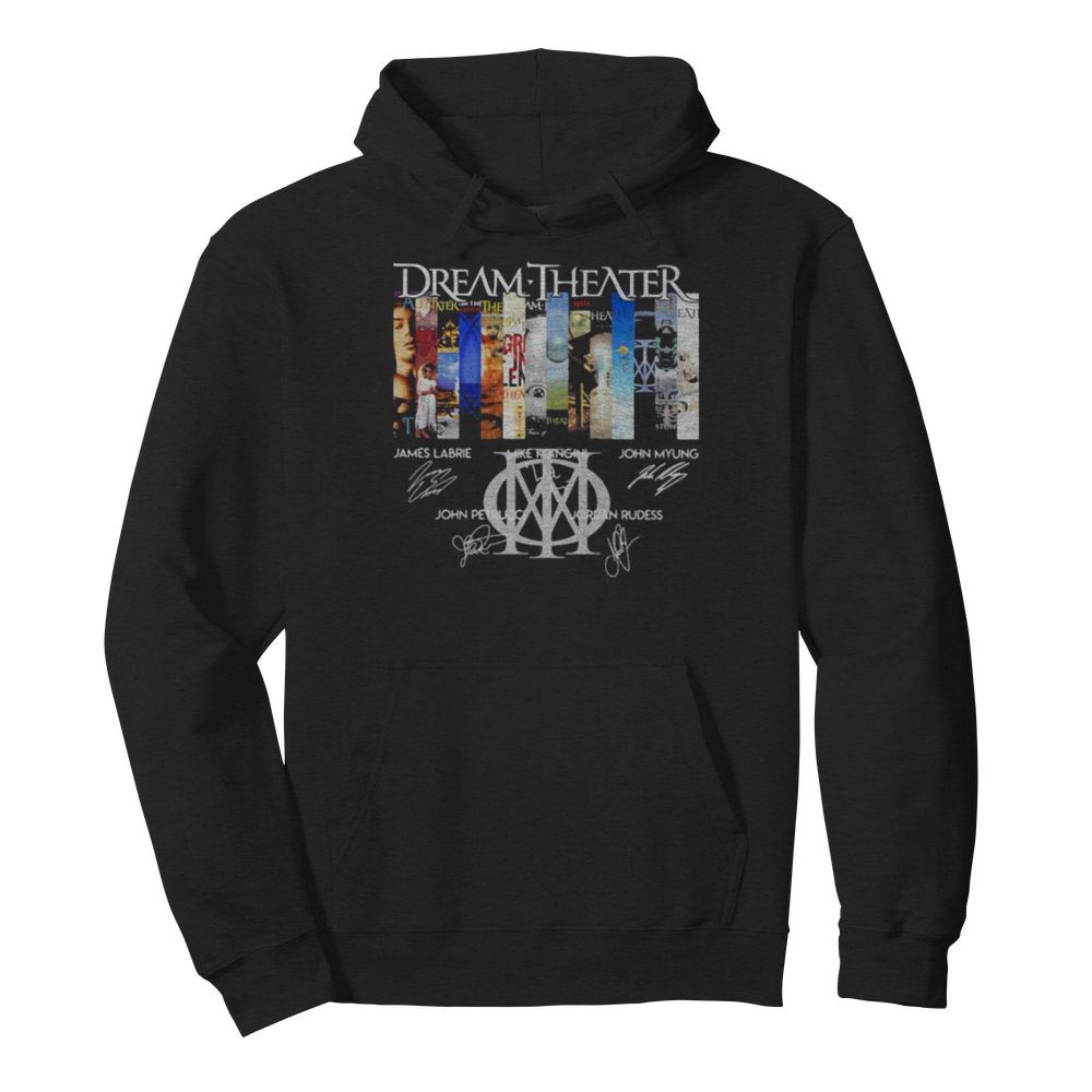 Dream theater movie poster signatures  Unisex Hoodie