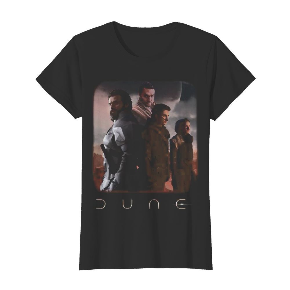 Dune movie characters poster  Classic Women's T-shirt