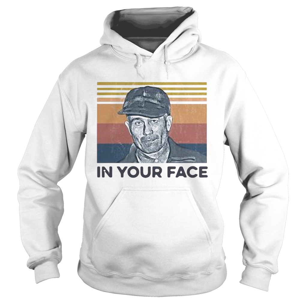 Ed Gein In Your Face Vintage  Hoodie