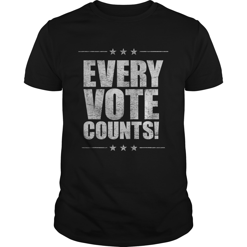 Every Vote Counts Cool Election 2020 shirt