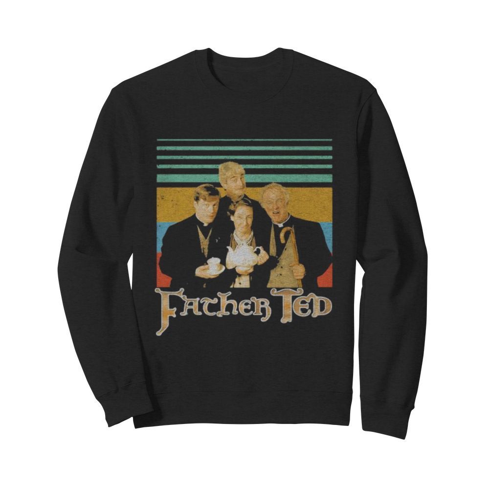 Father ted vintage retro  Unisex Sweatshirt