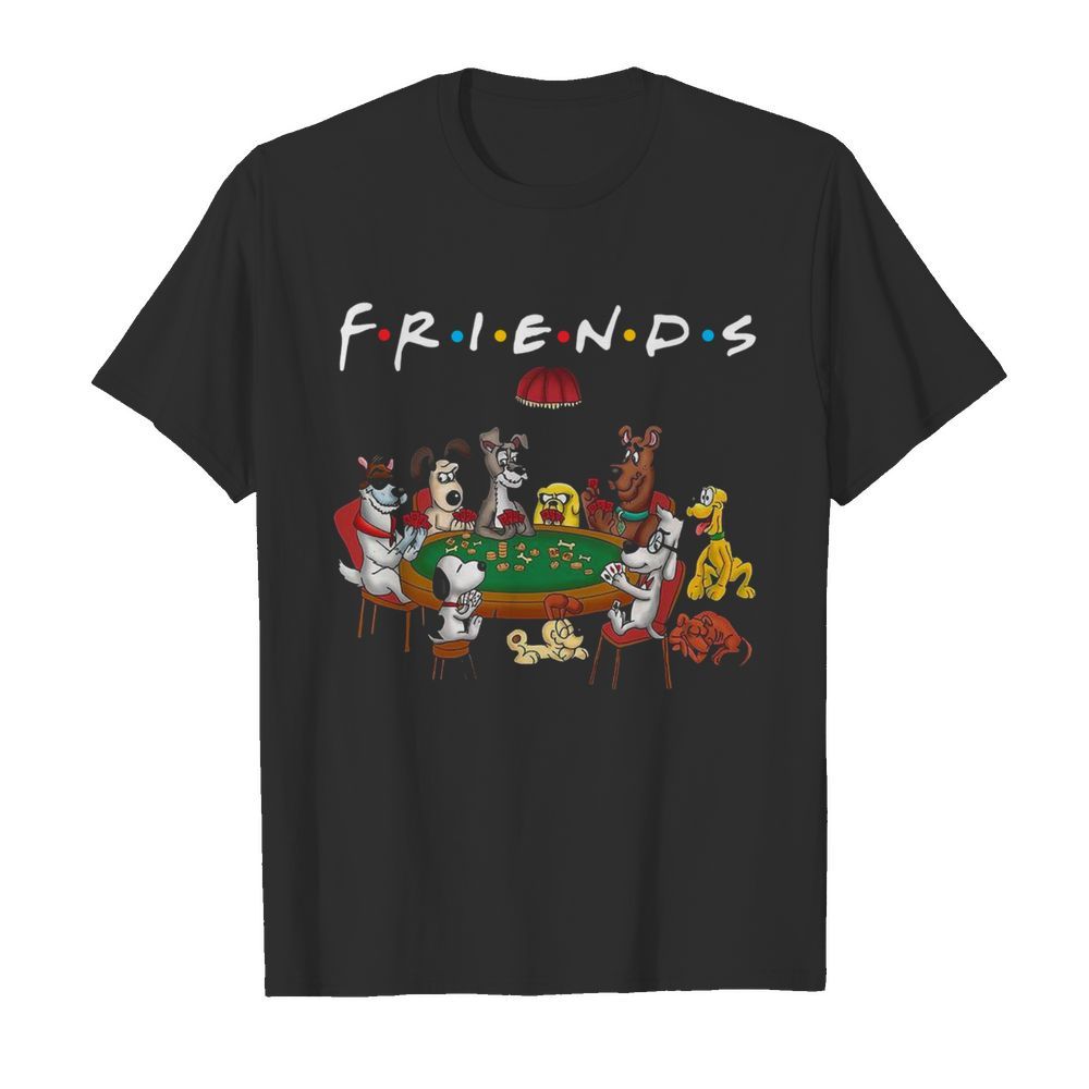 Friends All Dogs Characters  Classic Men's T-shirt