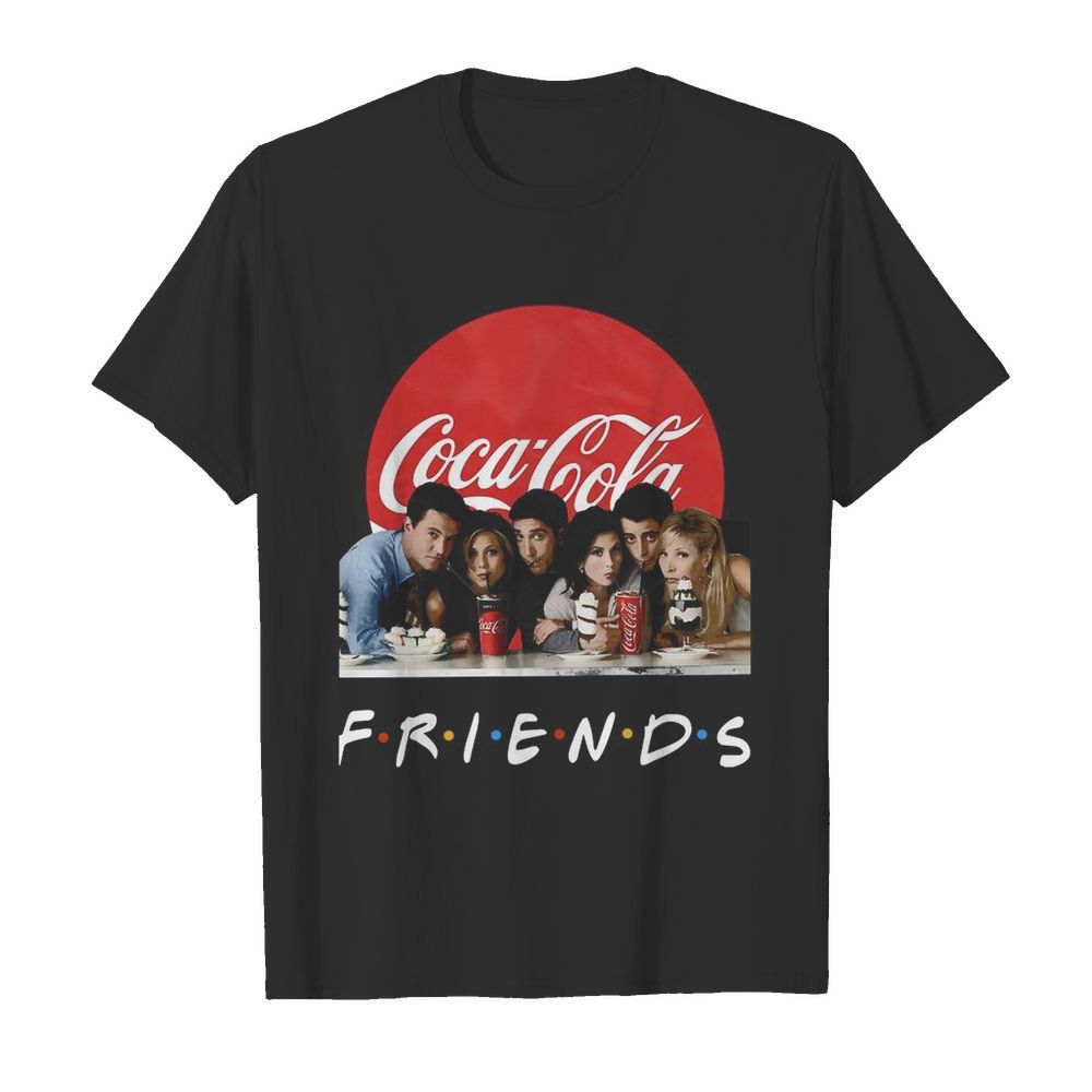 Friends Character Coca Cola shirt