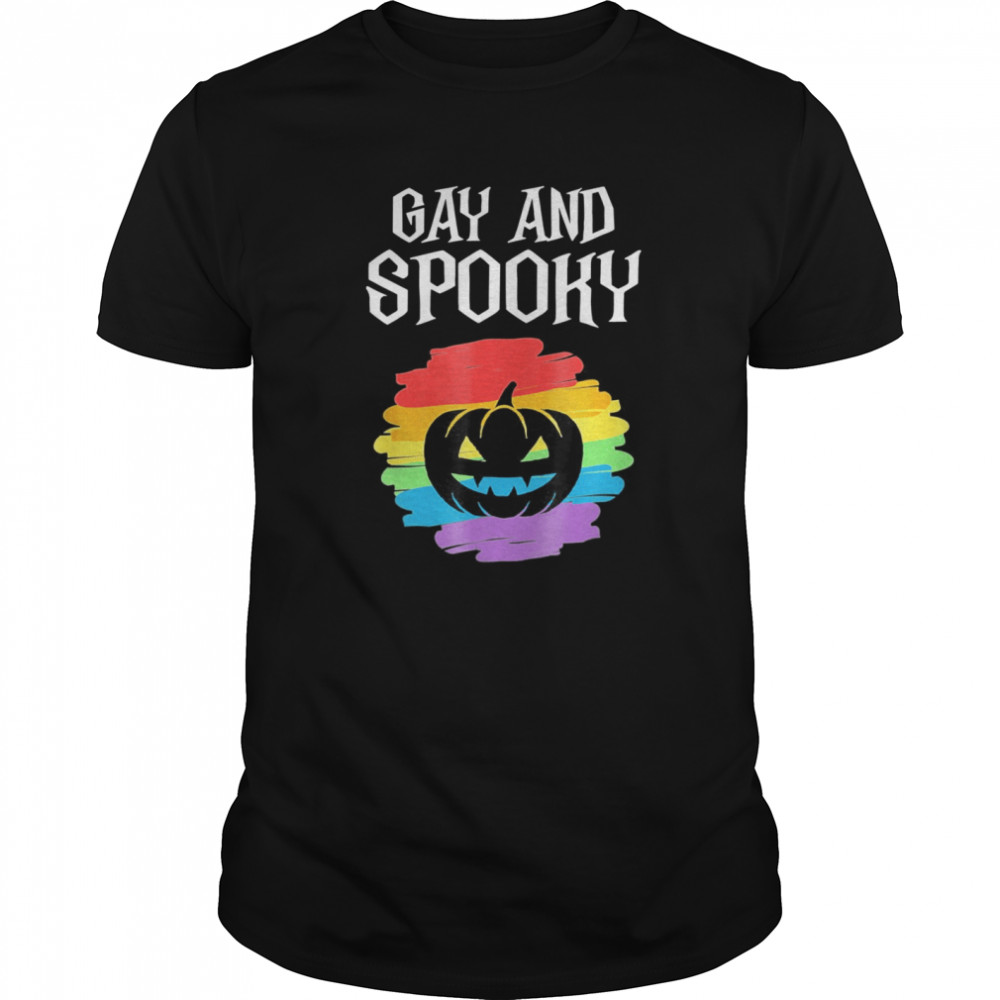 Gay And Spooky Halloween Party Costume shirt