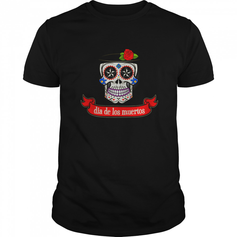 Gentlemen Sugar Skull Dia De Los Muertos Day Dead  Classic Men's T-shirt