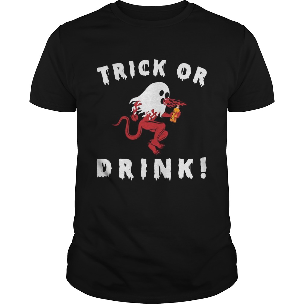 Ghost Trick Or Drink shirt