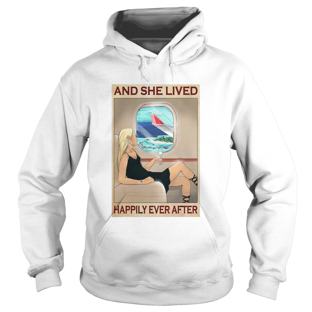 Girl And She Lived Happily Ever After  Hoodie