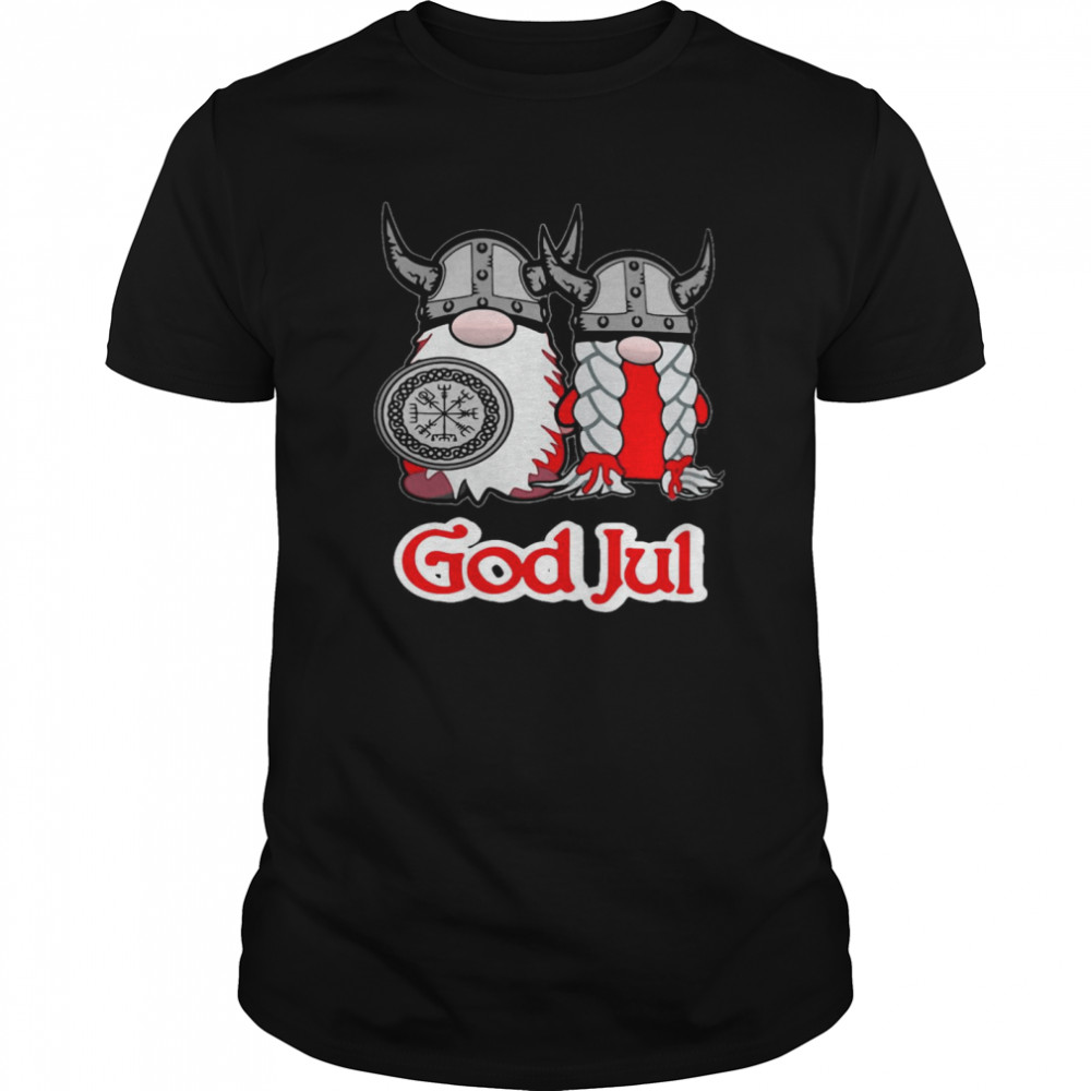 God Jul Viking Nisse shirt