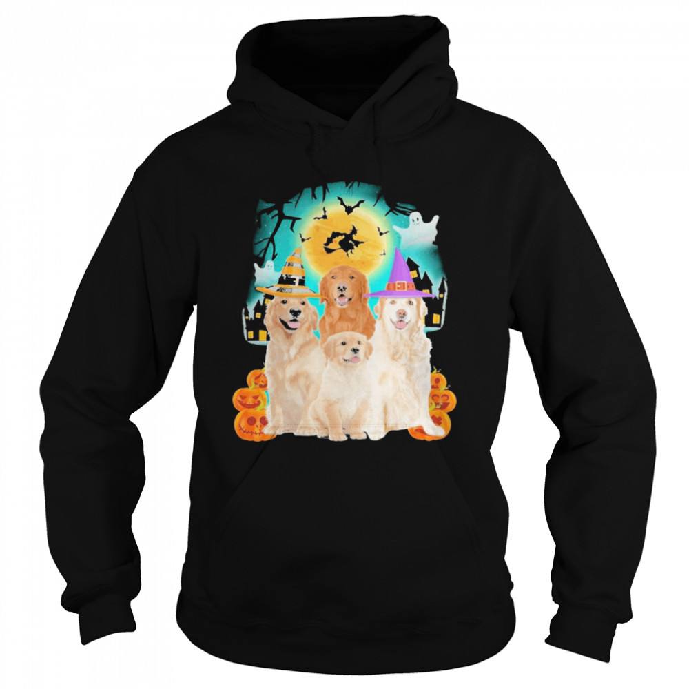 Golden Retriever Halloween  Unisex Hoodie