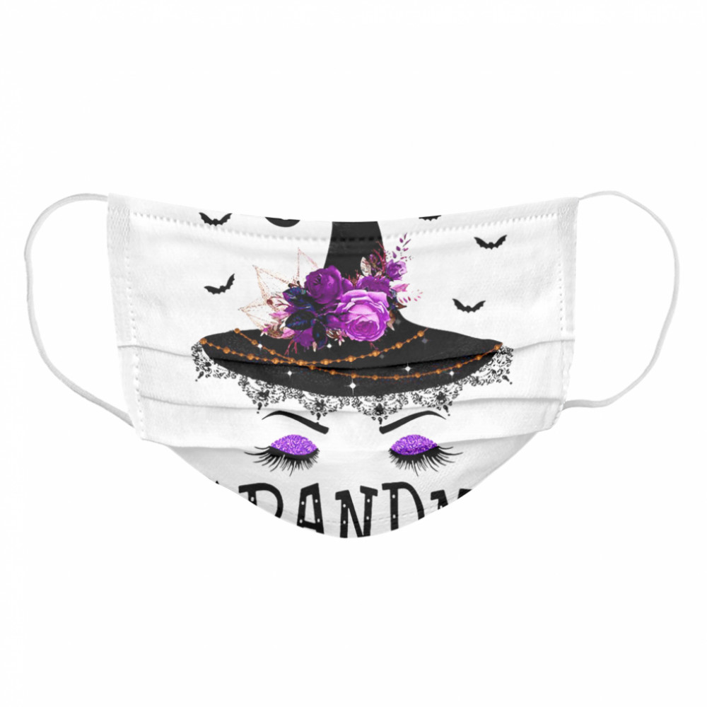 Grandma Witch Hat Halloween  Cloth Face Mask