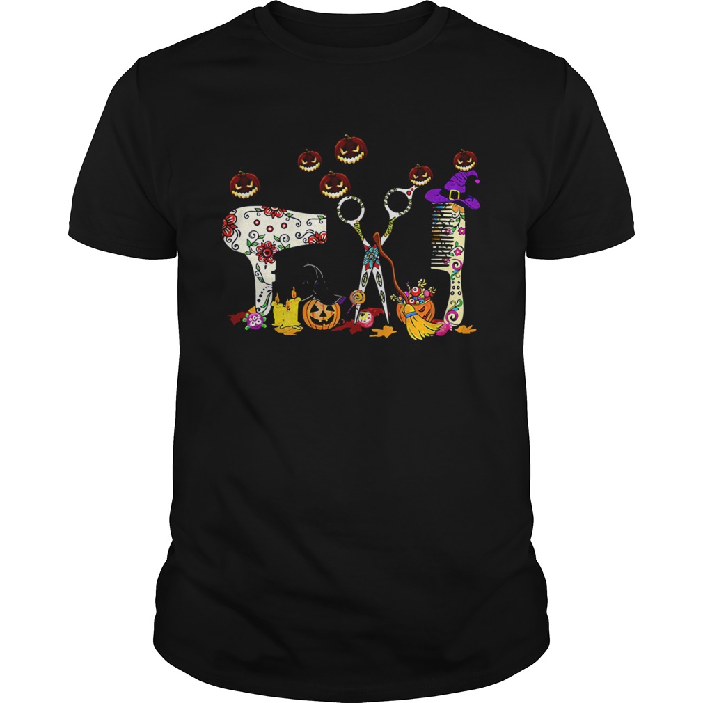 Hairstylists Pumpkin Halloween shirt