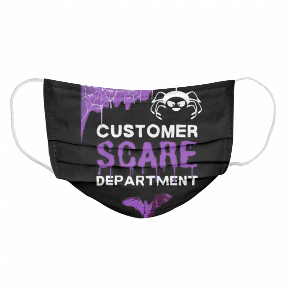 Halloween Costume Idea for Customer Service Teams  Cloth Face Mask