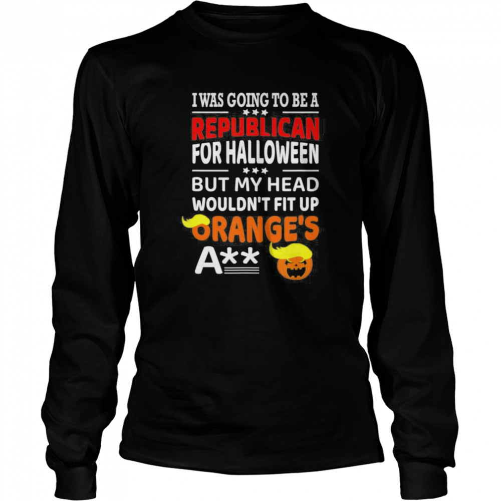 Halloween Night Pumpkin Party Graphic Sarcastic Humor  Long Sleeved T-shirt