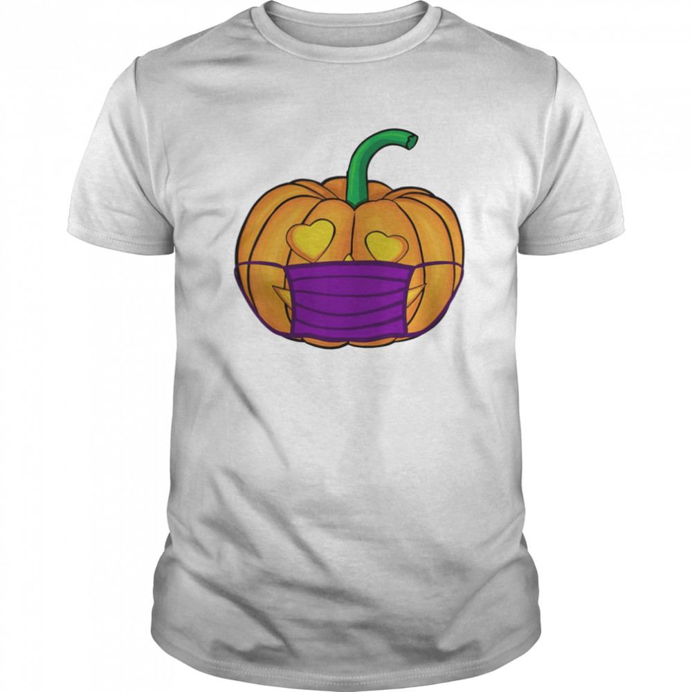 Halloween Pumpkin Mask 2020 Jack O Lantern shirt