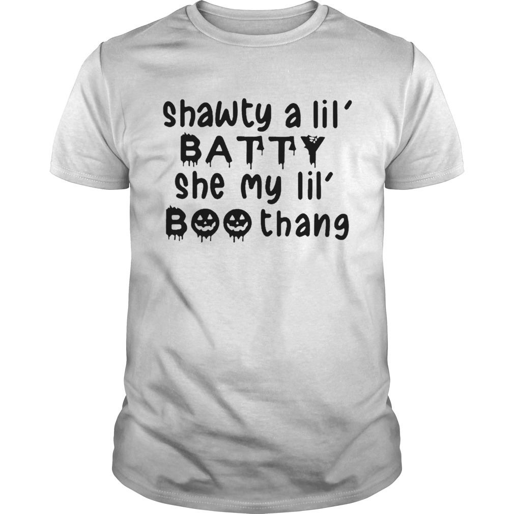 Halloween Shawty A Lil Batte She My Lil Boo Thang shirt