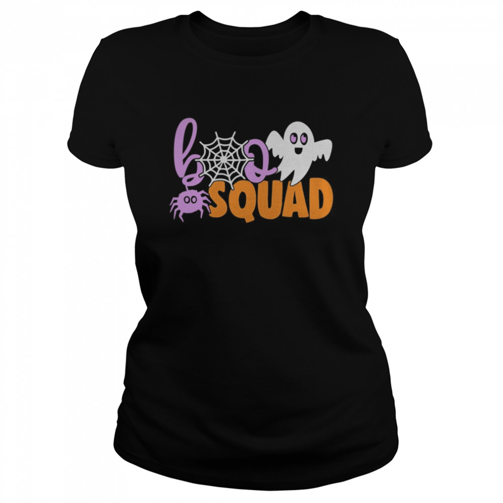 Halloween Squad Funny Crew Family  Classic Women's T-shirt