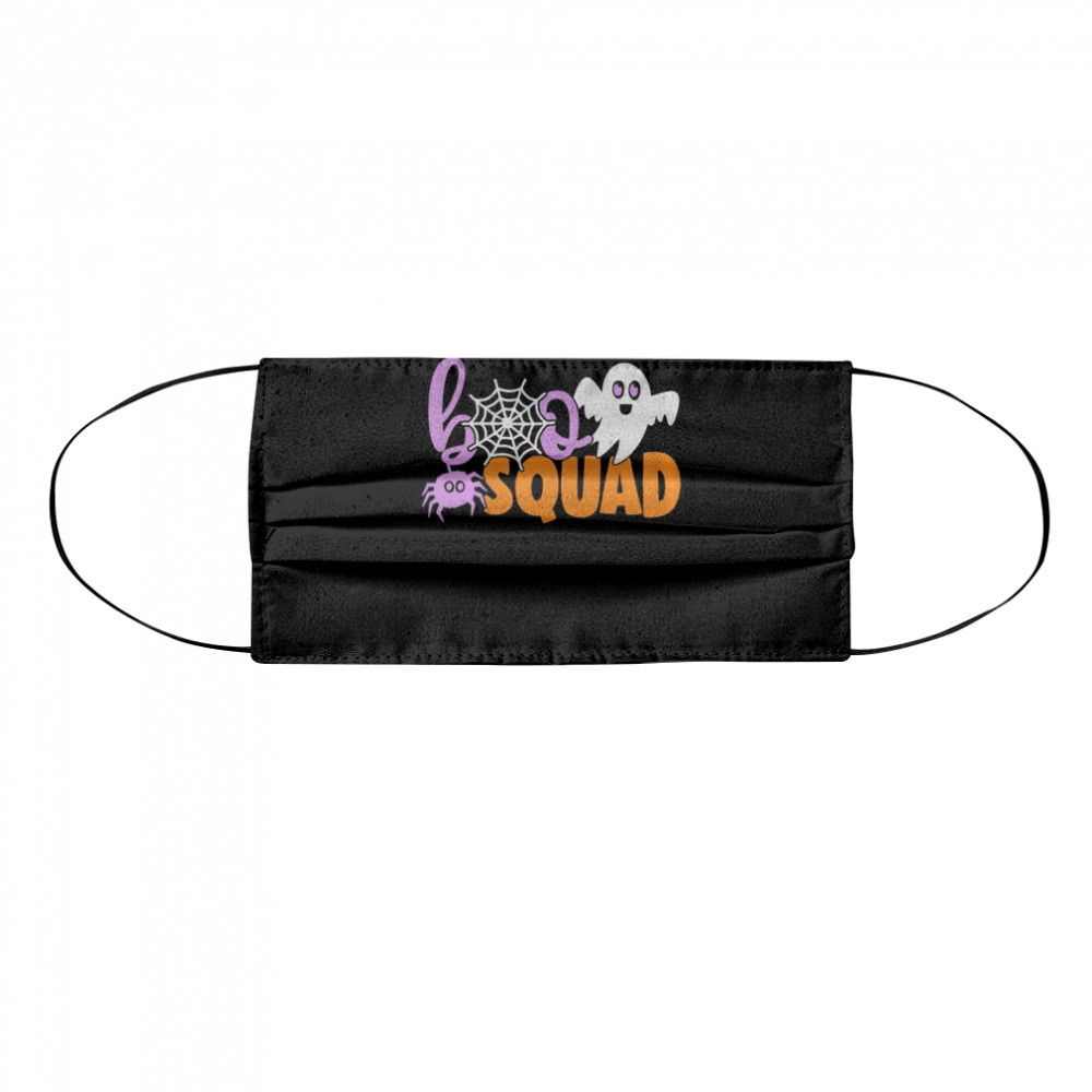 Halloween Squad Funny Crew Family  Cloth Face Mask