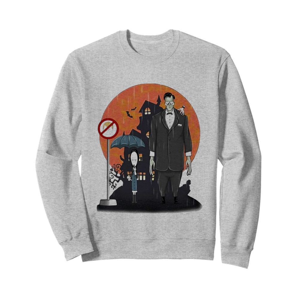 Halloween coffee is my poison wednesday addams sunset  Unisex Sweatshirt