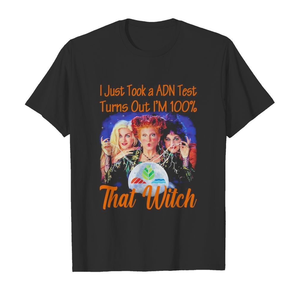 Halloween hocus pocus i just took a adn test turns out i’m 100% that witch shirt