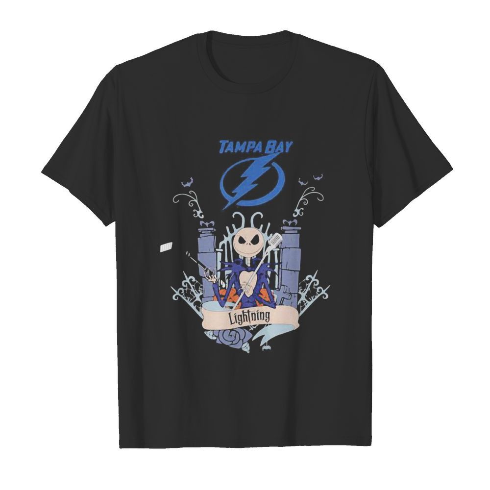 Halloween jack skellington tampa bay lightning shirt