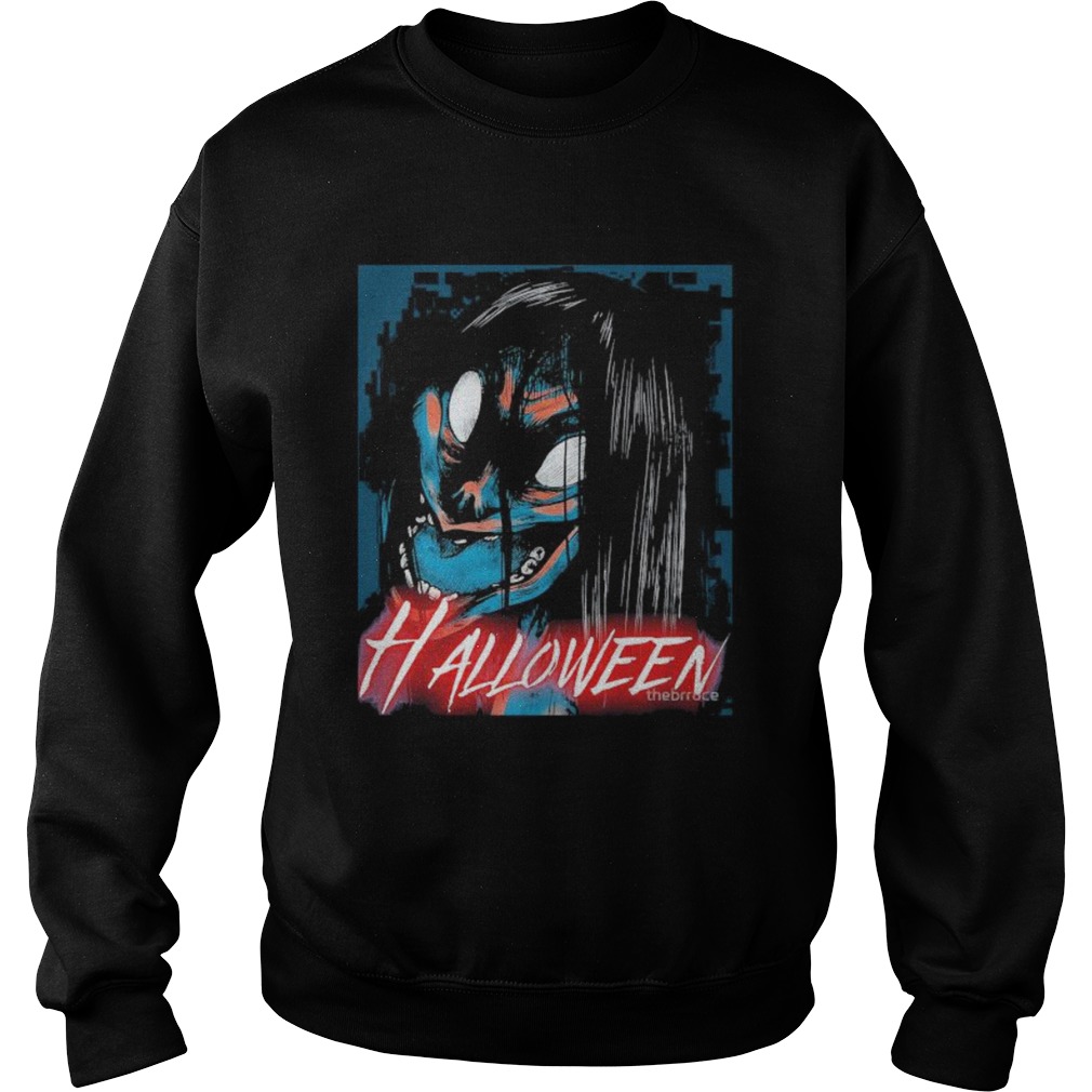 Halloween japan horror characters cartoon  Sweatshirt