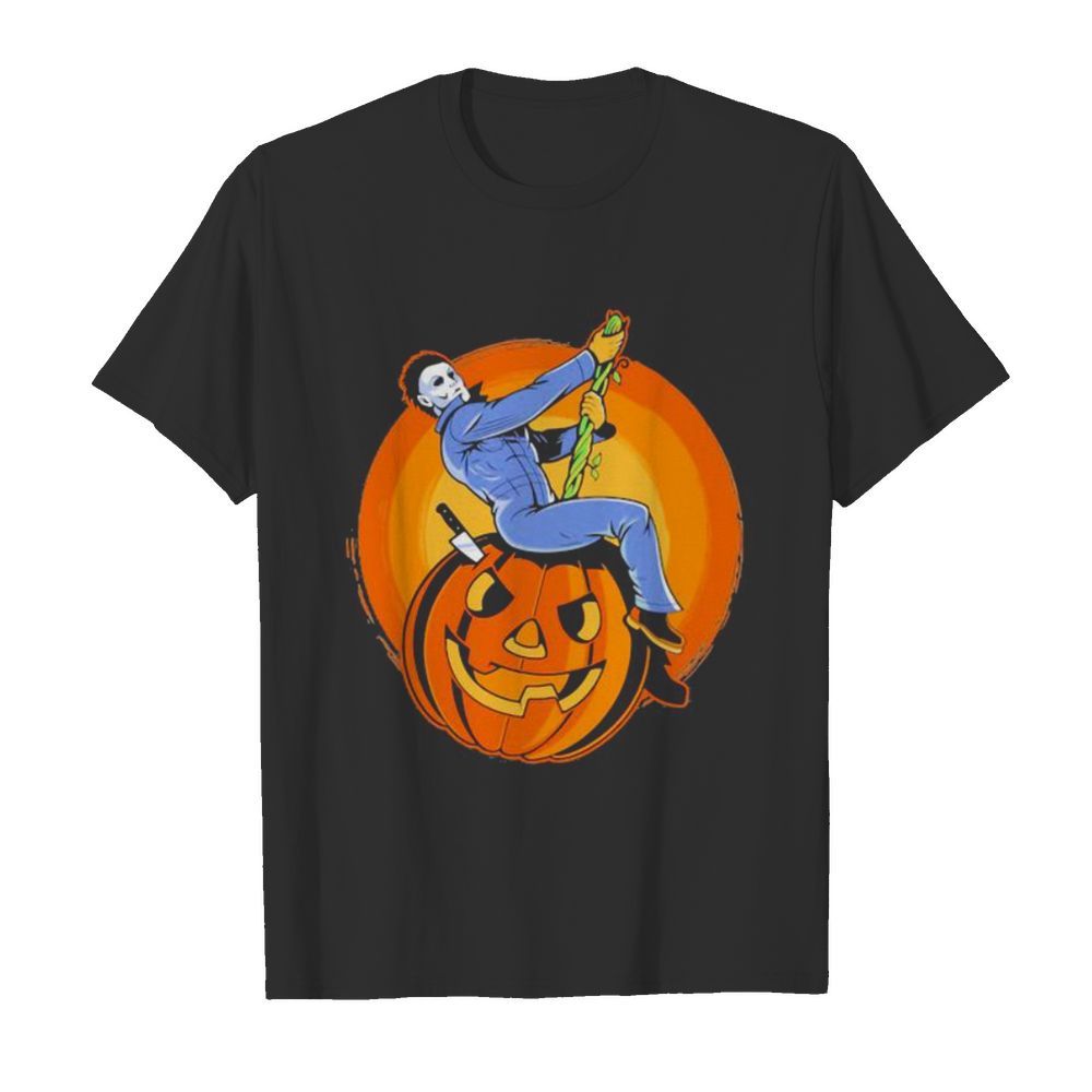 Halloween michael myers pumpkins  Classic Men's T-shirt