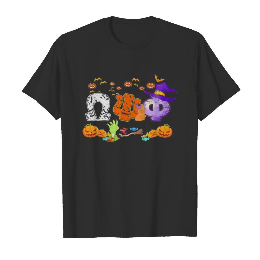 Halloween omega psi phi witch pumpkins  Classic Men's T-shirt