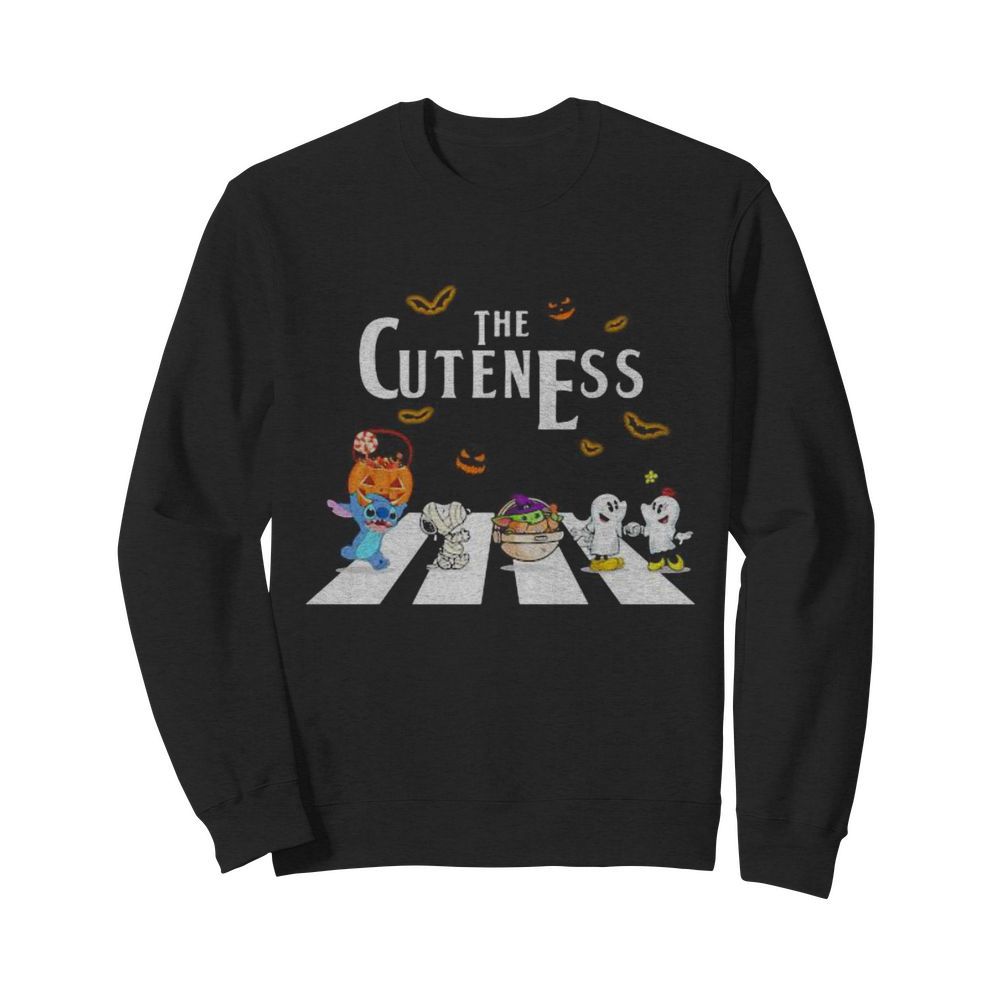 Halloween the cuteness crossing the line  Unisex Sweatshirt