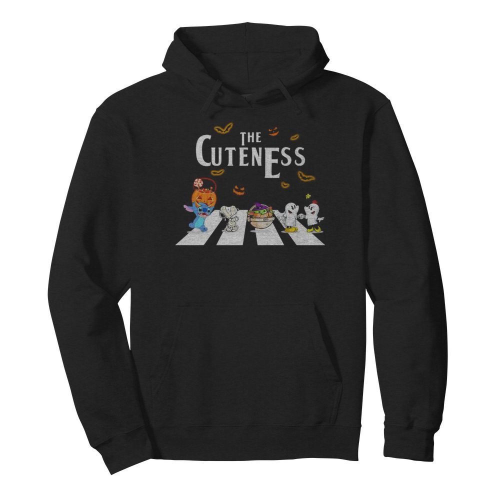 Halloween the cuteness crossing the line  Unisex Hoodie