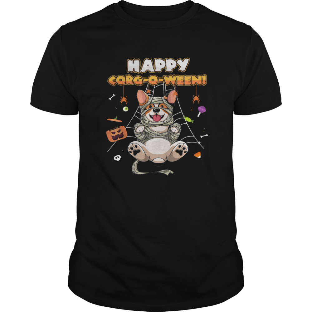 Happy Corgoween Happy Corgi Halloween shirt